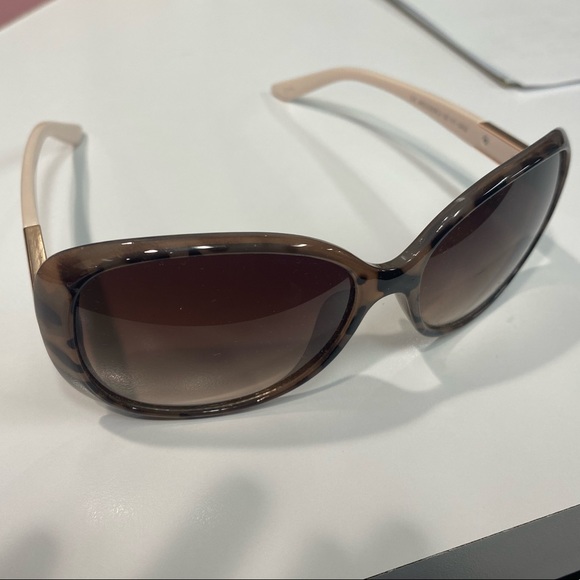 Turtle shell/pink JNY sunglasses - Picture 3 of 4